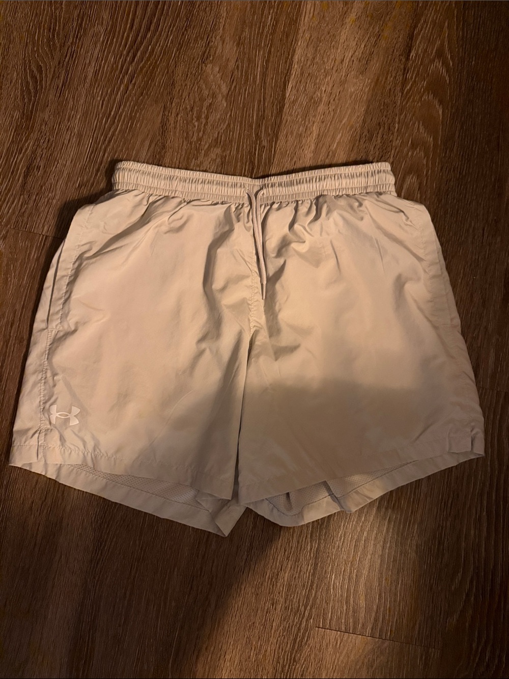 Under Armour Men's Beige Performance Athletic Shorts